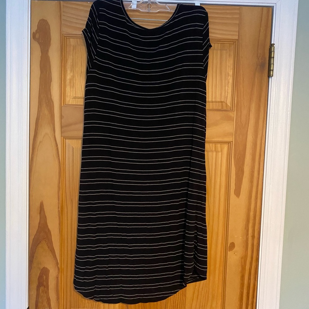 Rip curl soft slouchy striped dress